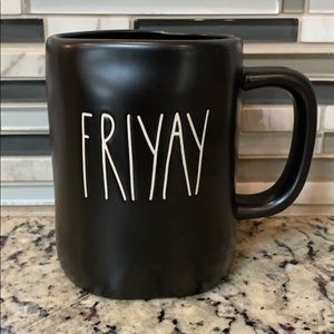 Rae Dunn FRIYAY coffee cup